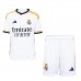 Real Madrid Barnkläder Hemma matchtröja till baby 2023-24 Kortärmad (+ Korta byxor) Billigt